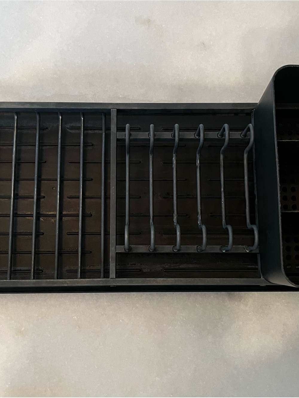 Brabantia Compact Dish Drying Rack Charcoal Pottery Barn Dish Drainer
